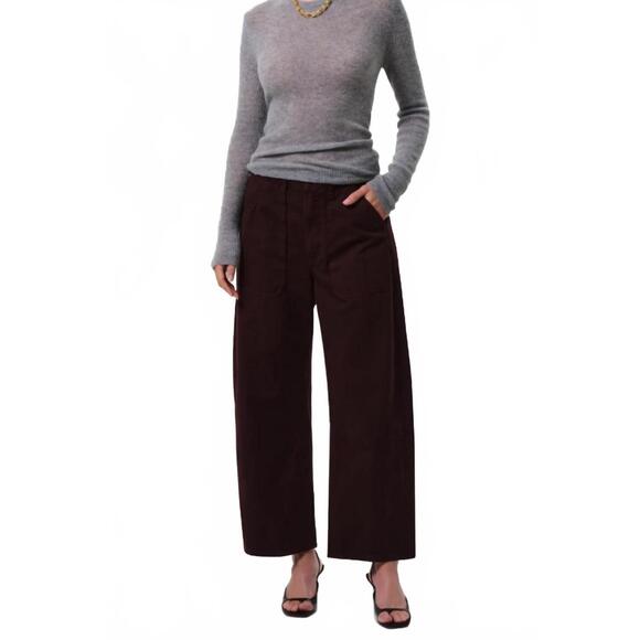 CITIZENS OF HUMANITY Pants - NEW CITIZENS OF HUMANITY ayla cargo wide leg pants in purple